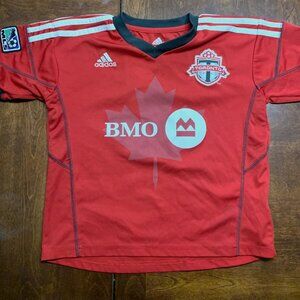 Toronto FC-BMO- Adidas- MLS- childens jersey- Large-6x/7